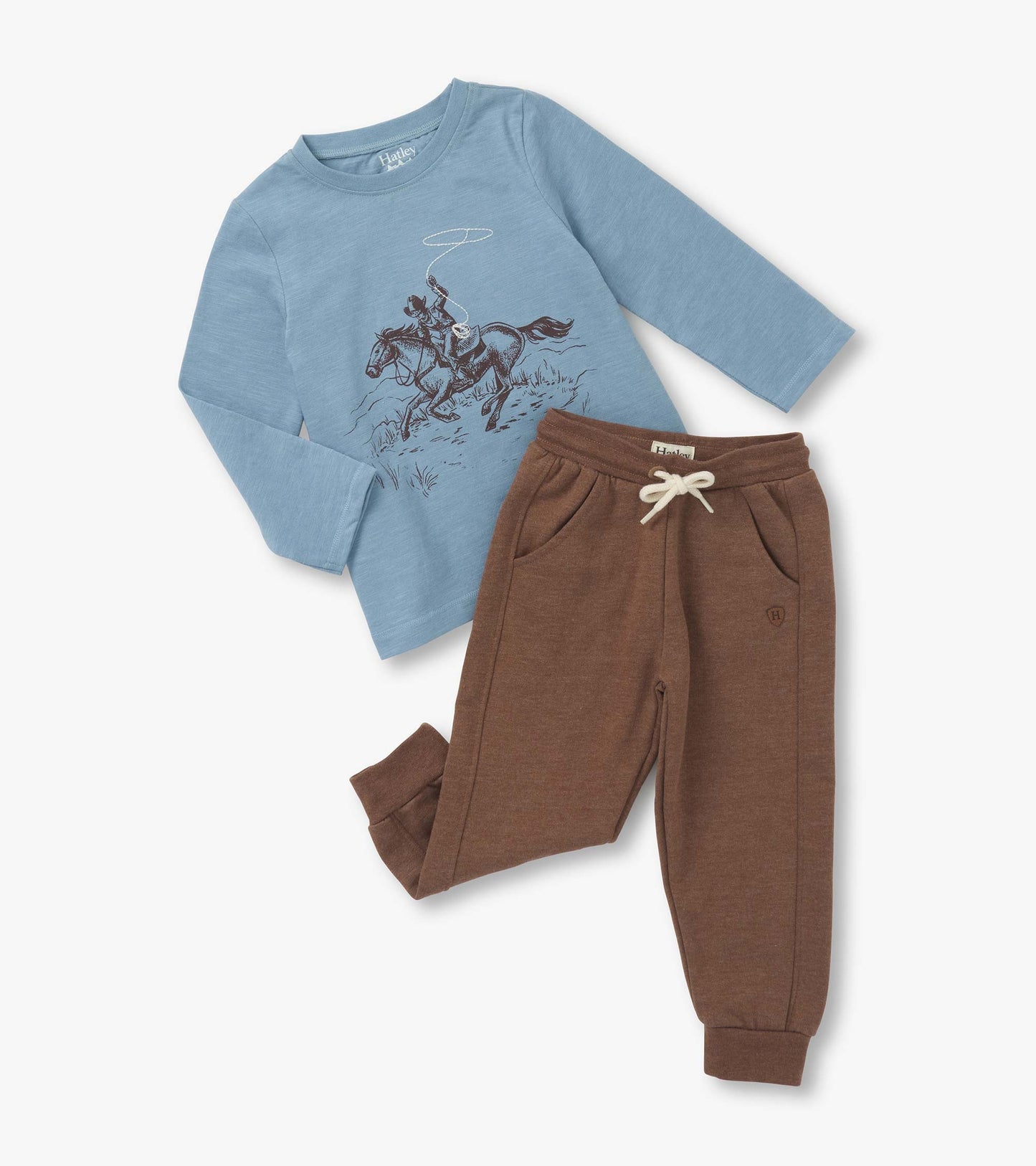 Baby & Toddler Boys Forest Animals Graphic Lounge Set