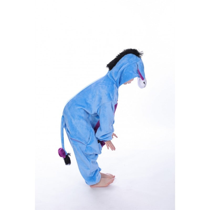 animal kigurumi black white Zebra onesie pajamas for kids