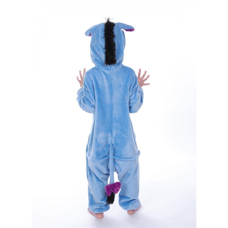 animal kigurumi black white Zebra onesie pajamas for kids
