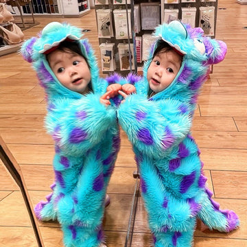 Toddler & Kids Sully Costume Onesie Partywear Winter Outft Suit Top Quality