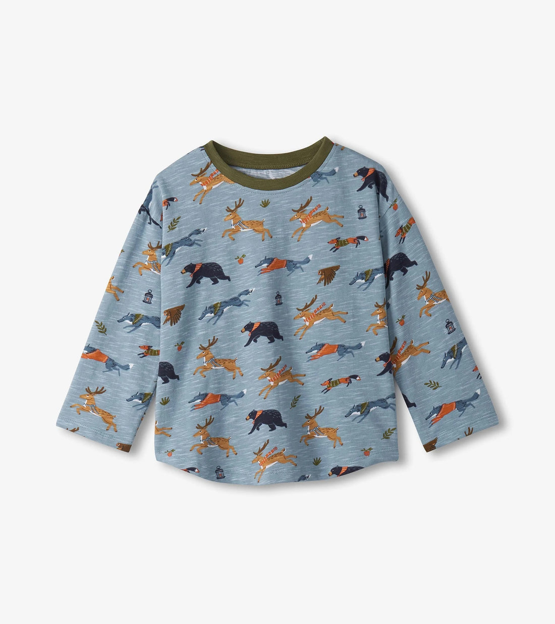 Baby & Toddler Boys Forest Animals Graphic Lounge Set