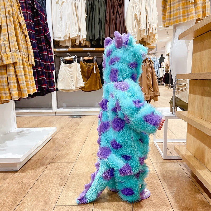 Toddler & Kids Sully Costume Onesie Partywear Winter Outft Suit Top Quality