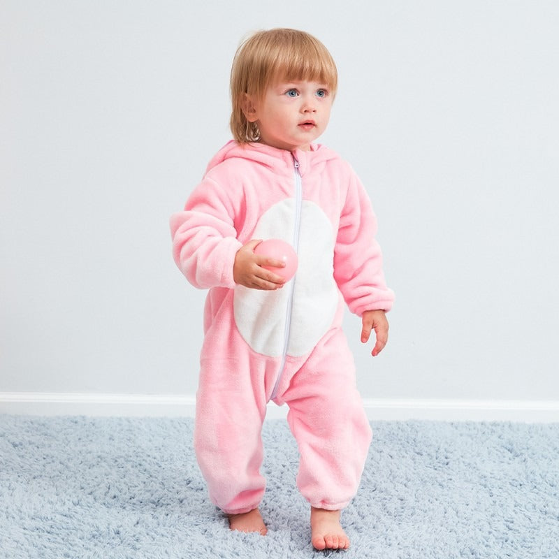 Pink Pig Onesie for Baby Romper Costume Outfit for Toddler