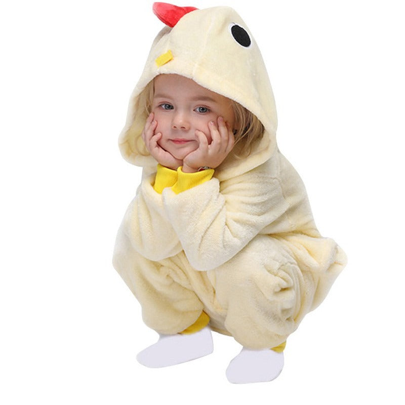 Chick Onesie For Kids Boys & Girls Animal Costumes