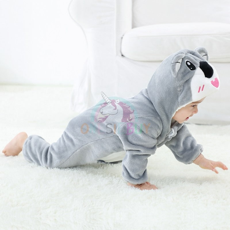 Purple Owl Onesie for Baby Romper Toddler Costume Outfit