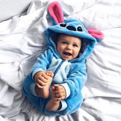 Infant & Baby Stitch Costume Onesie Halloween Outfit Romper Suit