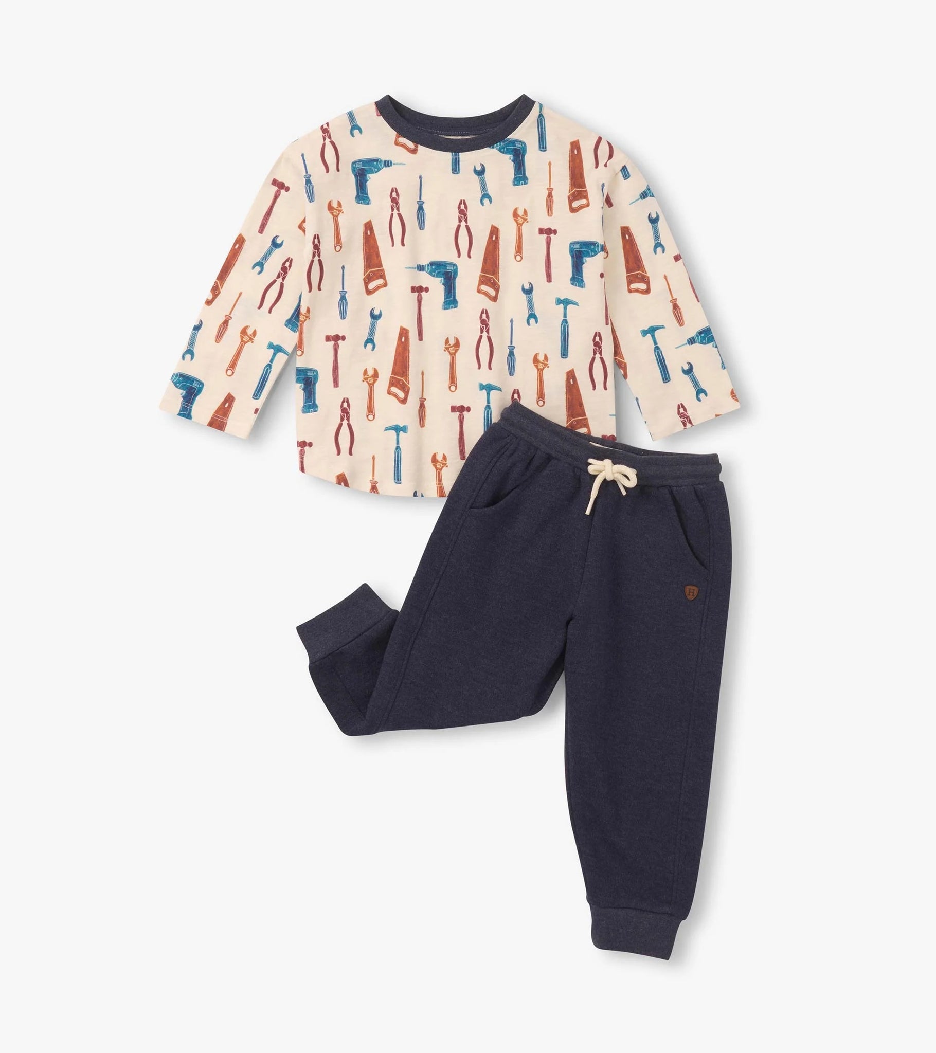 Baby & Toddler Boys Handy Man Graphic Lounge Set