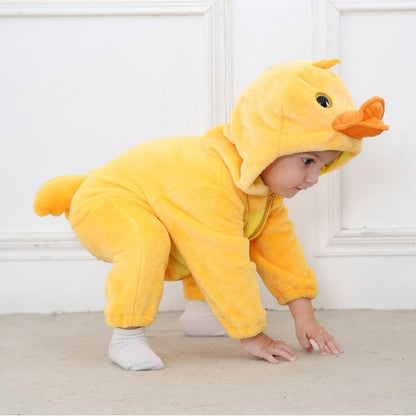 Infant & Toddlers Duck Costume Onesie Romper Unisex Halloween Costumes Outfit Suit