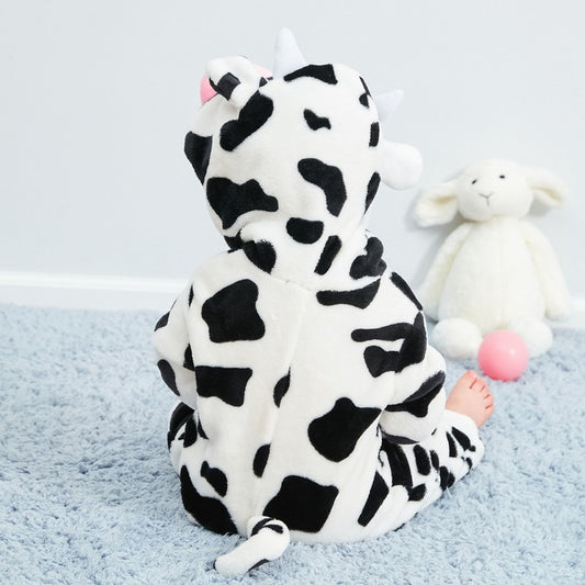 Cow Onesie Baby Romper Costume Outfit for Toddler