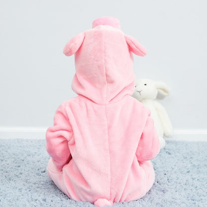 Pink Pig Onesie for Baby Romper Costume Outfit for Toddler