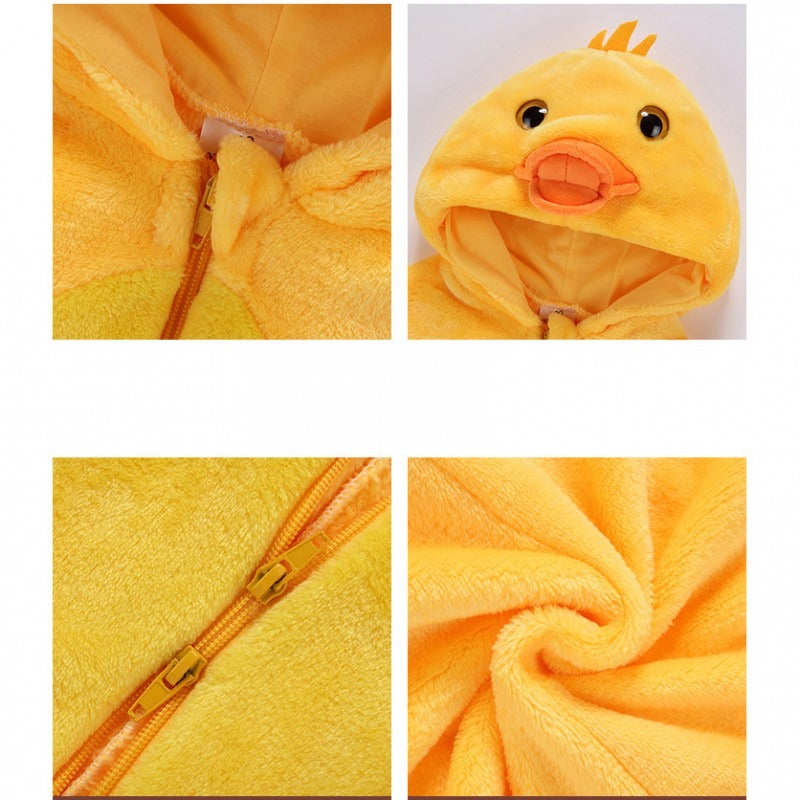 Infant & Toddlers Duck Costume Onesie Romper Unisex Halloween Costumes Outfit Suit