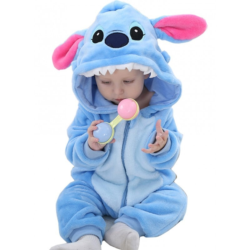 Infant & Baby Stitch Costume Onesie Halloween Outfit Romper Suit
