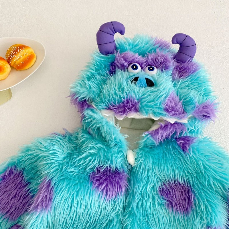 Toddler & Kids Sully Costume Onesie Partywear Winter Outft Suit Top Quality