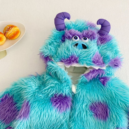 Toddler & Kids Sully Costume Onesie Partywear Winter Outft Suit Top Quality