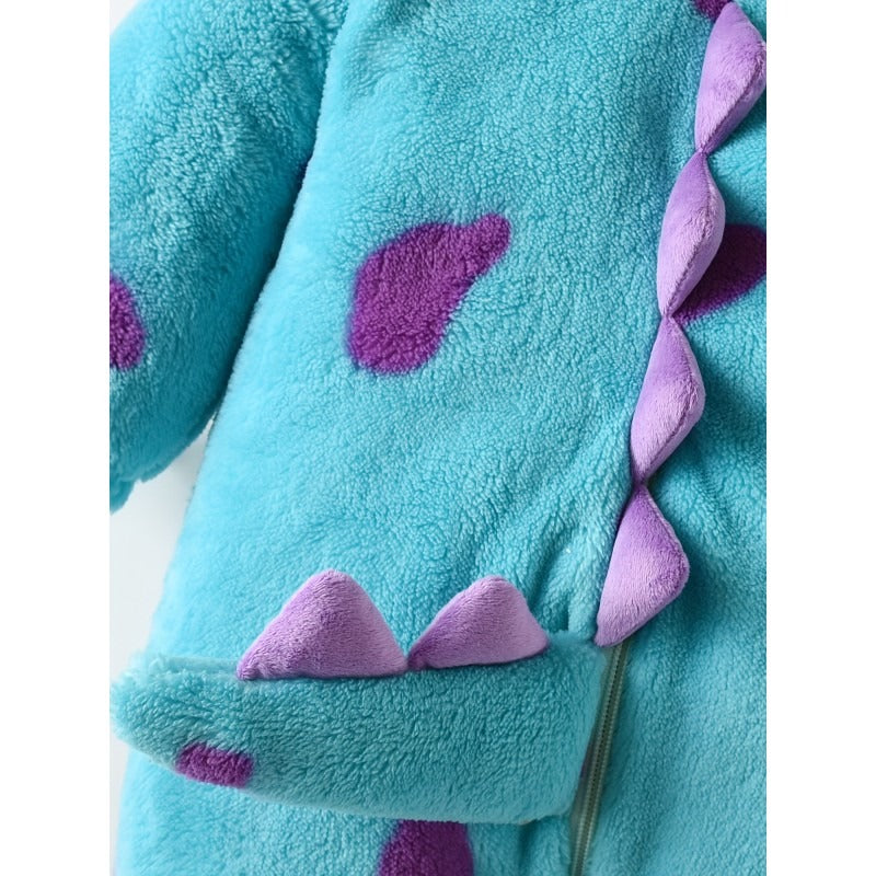 Baby Sully Costume Romper Onesie Halloween Monster Cute Outft for Toddler