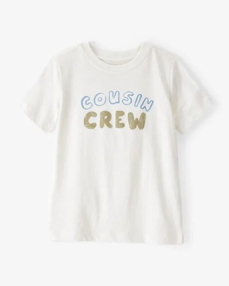 Toddler Boy Cartoon Print Short-Sleeve Tee