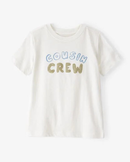 Toddler Boy Cartoon Print Short-Sleeve Tee