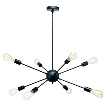 8 Light Chandelier By Room Country Chandelier, Adjustable Height Multiple Styles