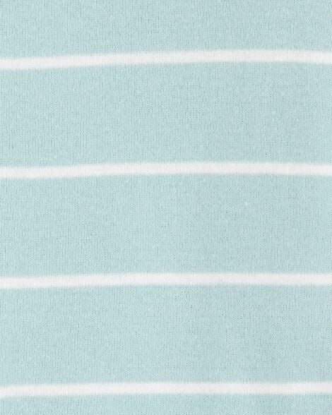 Toddler 1-Piece Striped 100% Snug Fit Cotton Romper Pajamas