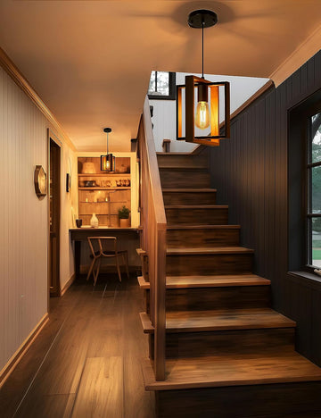 DORESshop Farmhouse Pendant Lighting Fixture,Kitchen Island Lighting, Rustic Kitchen Island Light Fixture，Farmhouse Chandeliers for Dining Room