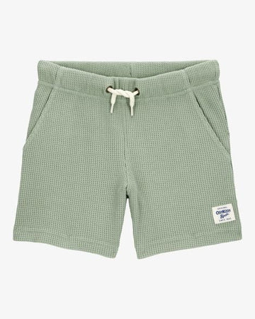 Toddler Waffle Knit Drawstring Shorts