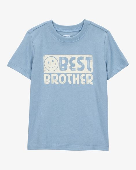 Toddler Boy Cartoon Print Short-Sleeve Tee