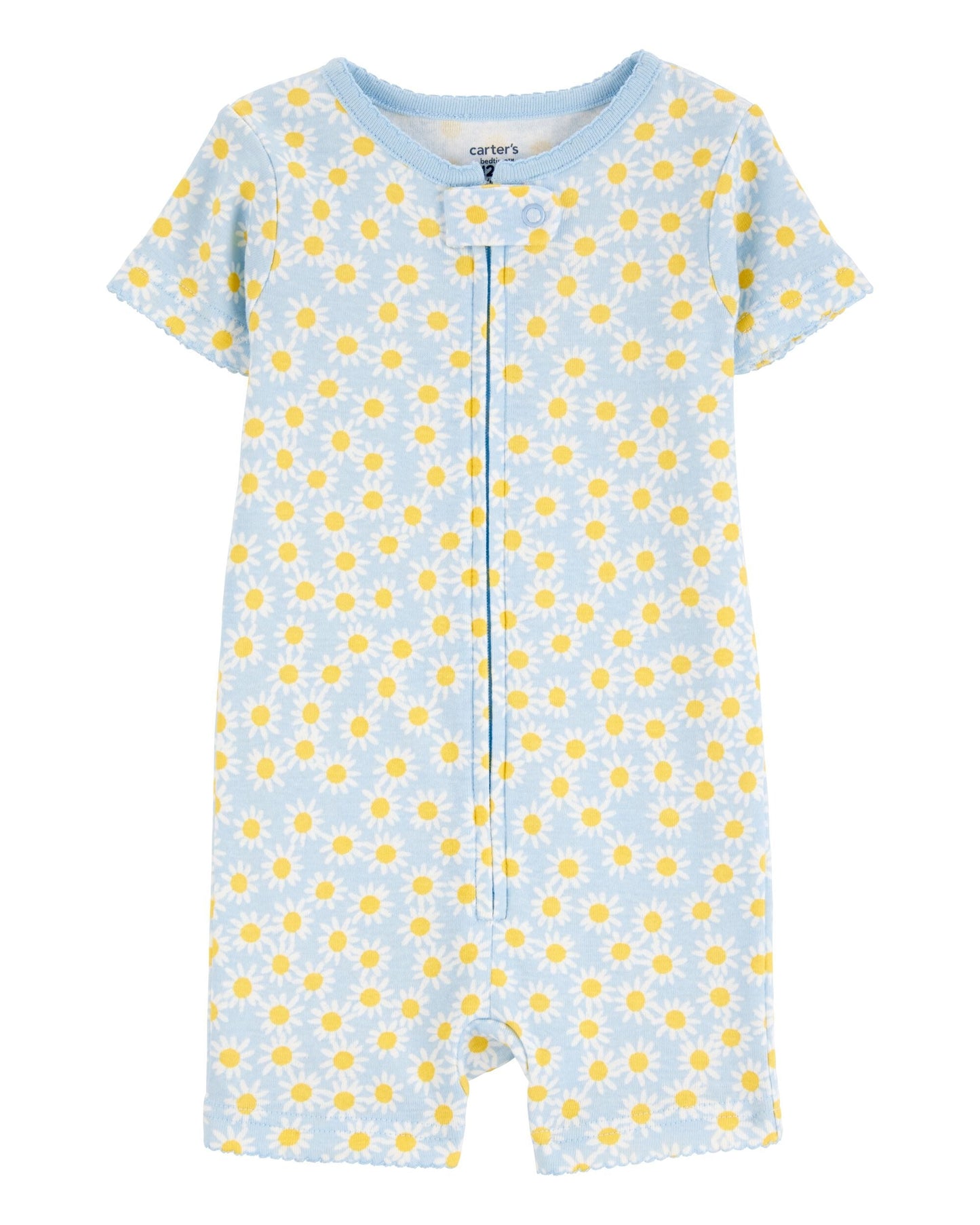 Toddler 1-Piece 100% Snug Fit Cotton Romper Pajamas