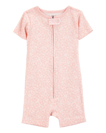 Toddler 1-Piece 100% Snug Fit Cotton Romper Pajamas