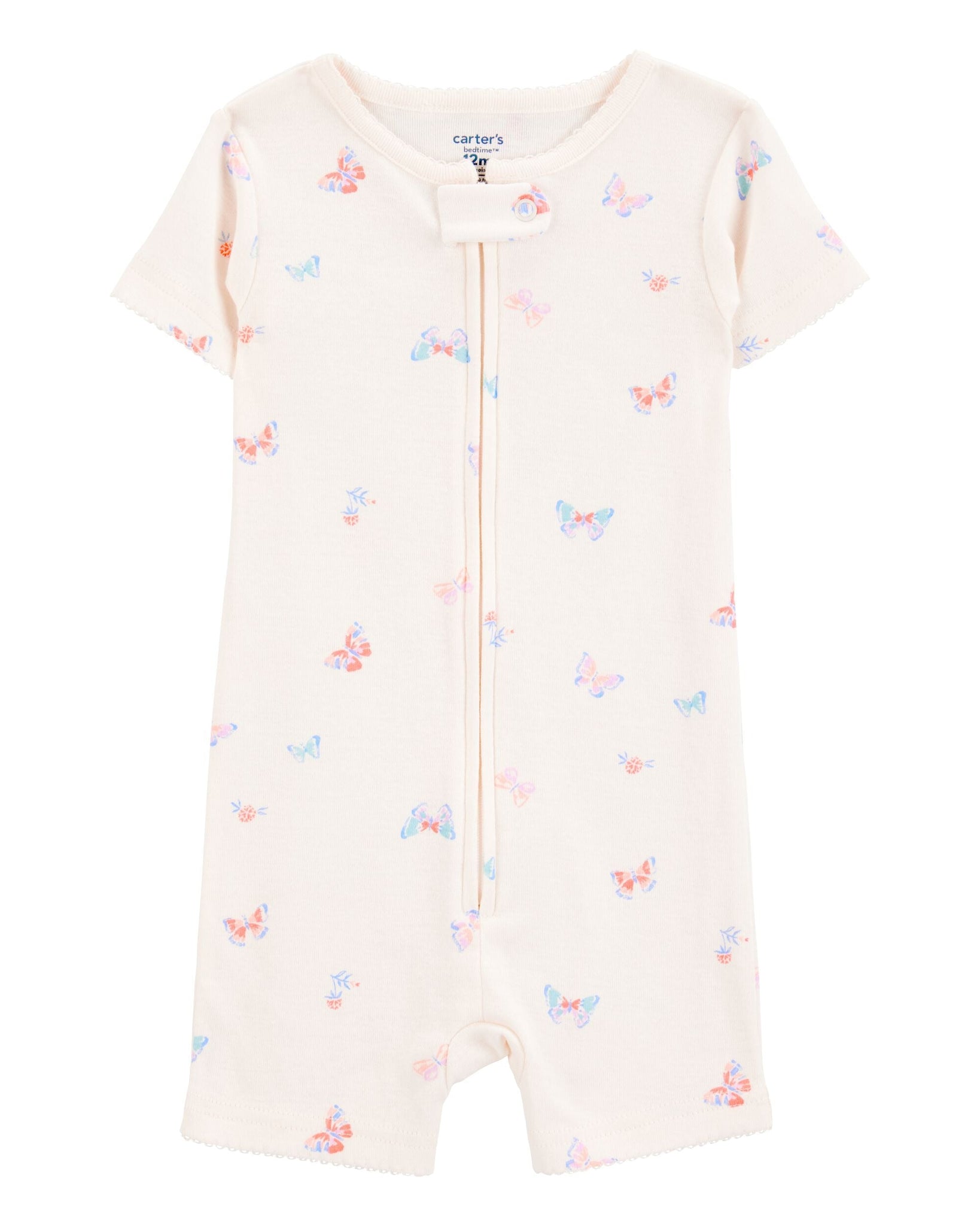 Toddler 1-Piece 100% Snug Fit Cotton Romper Pajamas