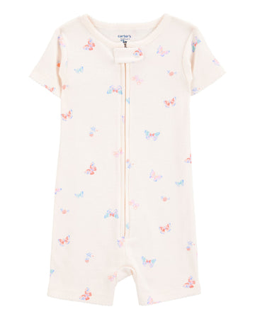 Toddler 1-Piece 100% Snug Fit Cotton Romper Pajamas