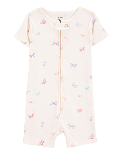 Toddler 1-Piece 100% Snug Fit Cotton Romper Pajamas